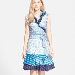 Diane von Furstenberg Judette Floral Wrap Dress: 2